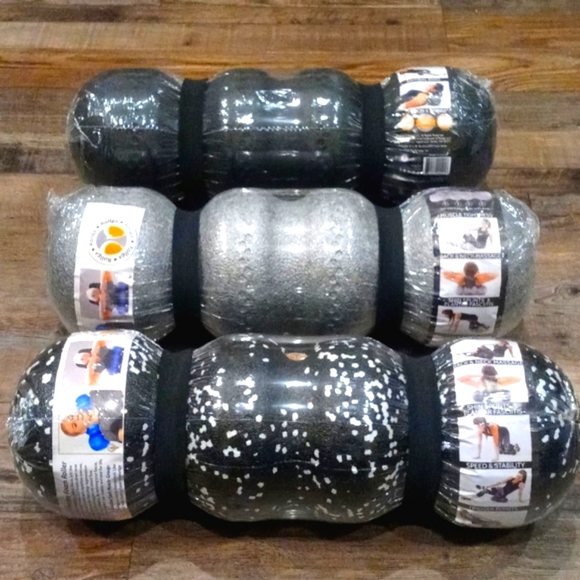 ROLLGA Foam Rollers Complete Set 5 Resistance Bands Exercise Ball Facial Roller - Picture 16 of 16